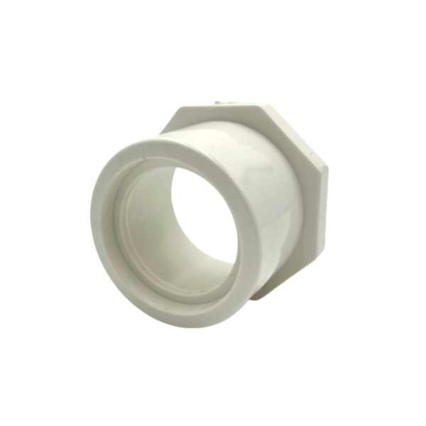 2in To 1.5in Plain Reducer (White)