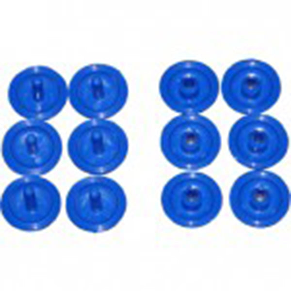 Blue Press Fix Connectors (Individual)