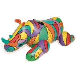 Pop Art Rhino Rider