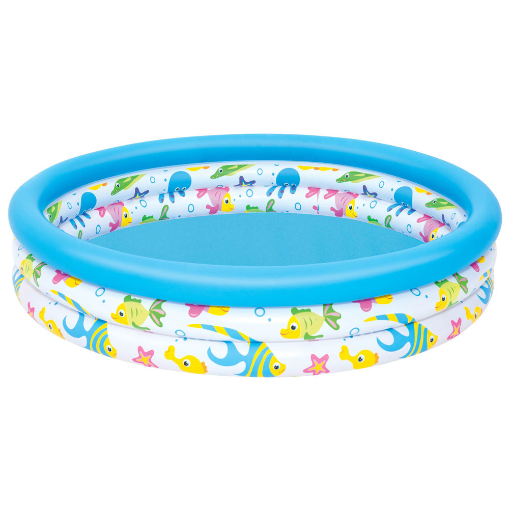 40" x 10" Coral Kids Paddling Pool