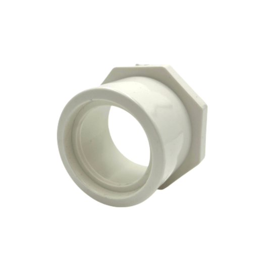 2in To 1.5in Plain Reducer (White)