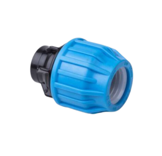 MDPE 50mm Compression to 1.5" Female Threaded
