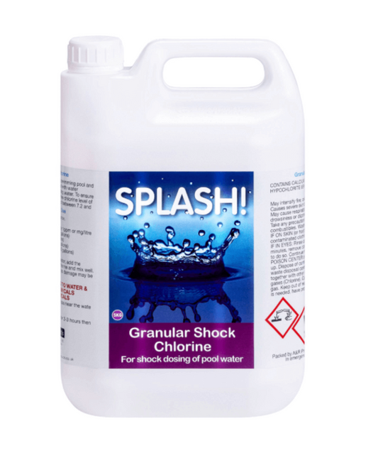 5kg SPLASH Pool Granular Shock Chlorine
