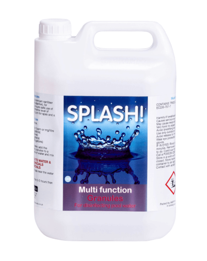 5kg SPLASH Pool Multi Pool Chlorine Granules