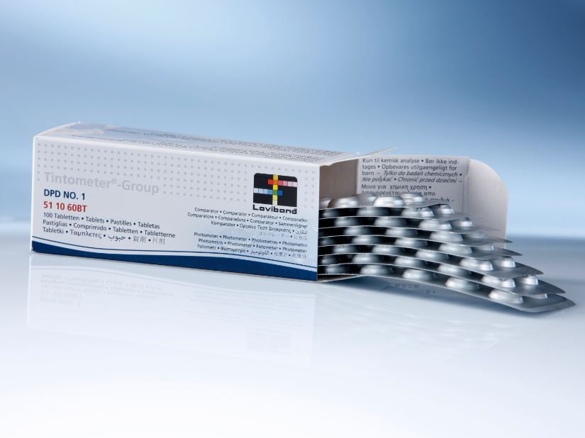 Lovibond - DPD No 1 Tablets (FREE Chlorine/Bromine) Rapid - Box of 100