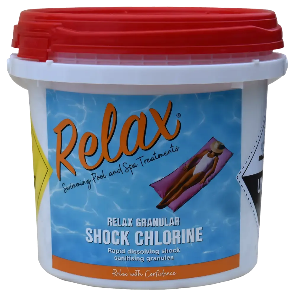 5kg Relax Pool Granular Shock Chlorine
