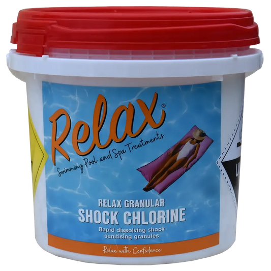 5kg Relax Pool Granular Shock Chlorine